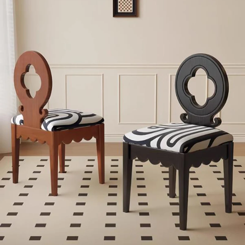 Роскошный стул для макияжа в скандинавском стиле комод деревянный туалетный