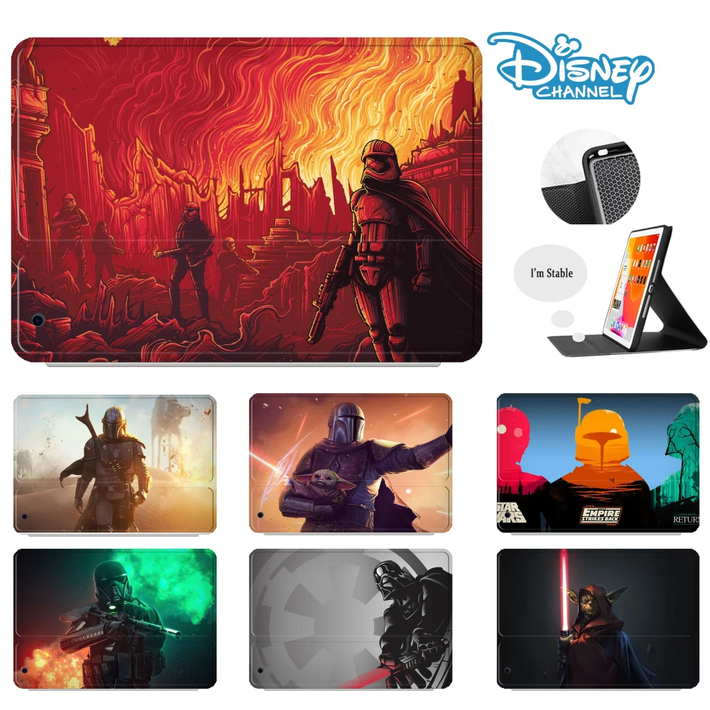 

2021 iPad 10.2 Case 8th Generation 2020 2018 for Pad Air 4 2 3 10.5 Mini 6 Mini 5 4 ipad pro case The Mandalorian