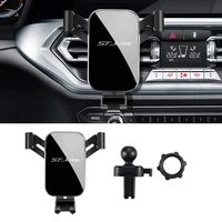 abs car gravity holder air vent clip mount mobile cell stand smart phone gps holder for ford focus mk2 st vignale st line f150