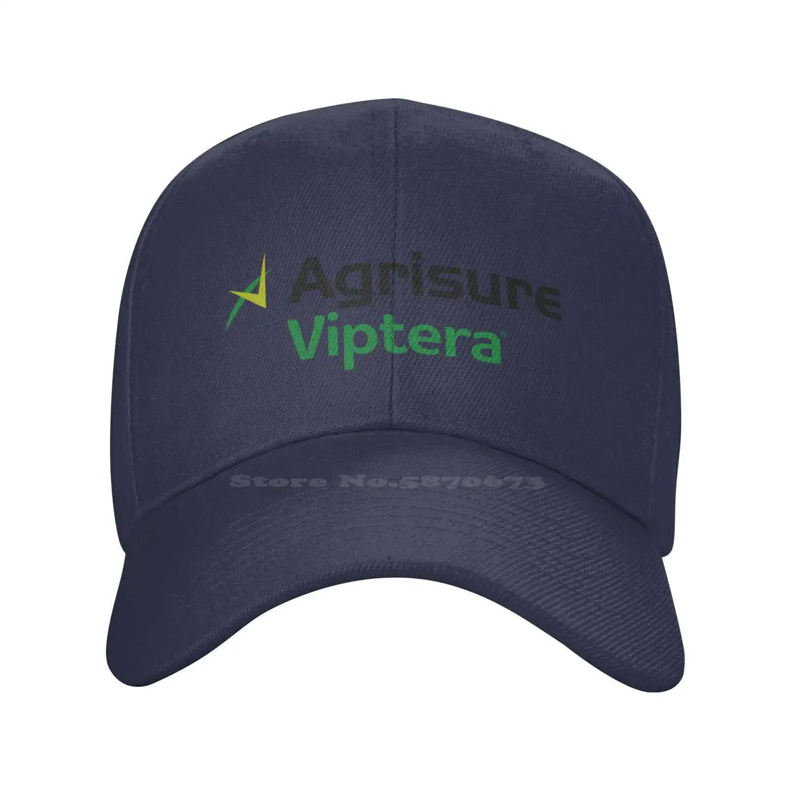 

Модная качественная джинсовая бейсболка Agrisure Viptera с логотипом