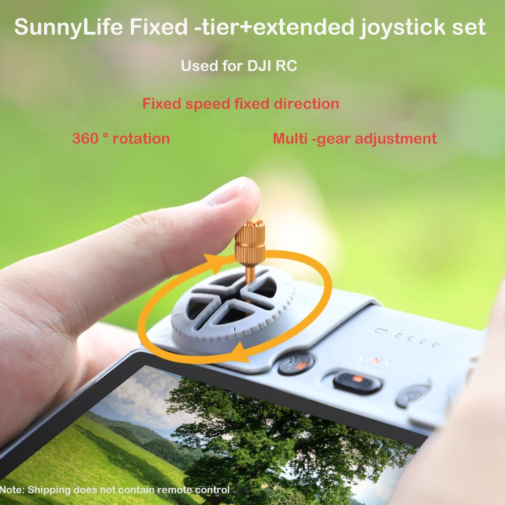 

Sunnylife for DJI Mini 3 Pro with Screen Remote Control DJI RC Joystick Speed Controller and Extended Joystick