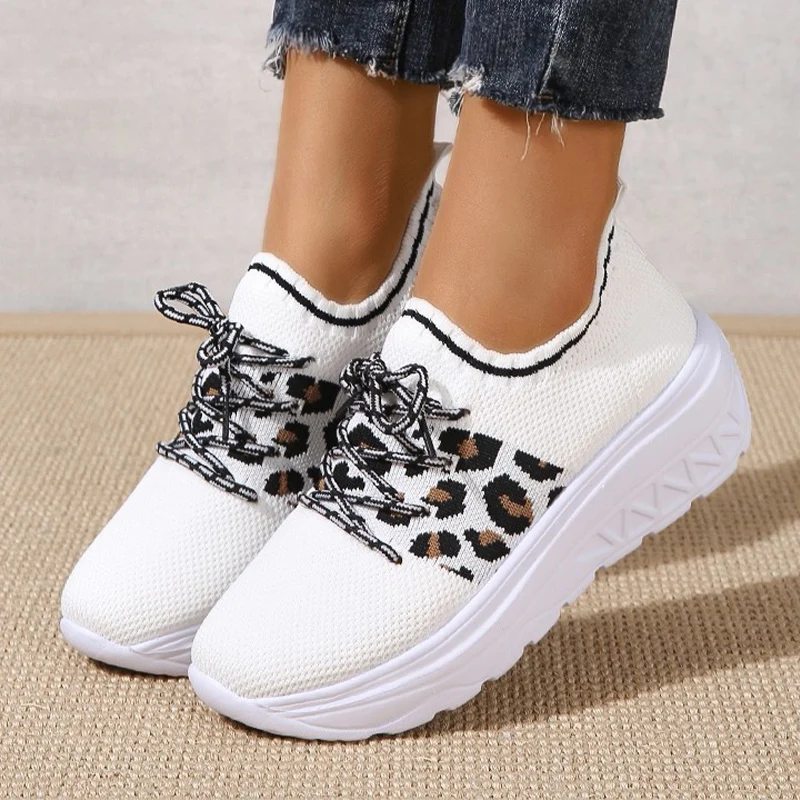 

Sneakers Women Mesh Sport Shoes 2022 Autumn New Flats Platform Breathable Running Shoes Casual Loafers Walking Femme Zapatillas