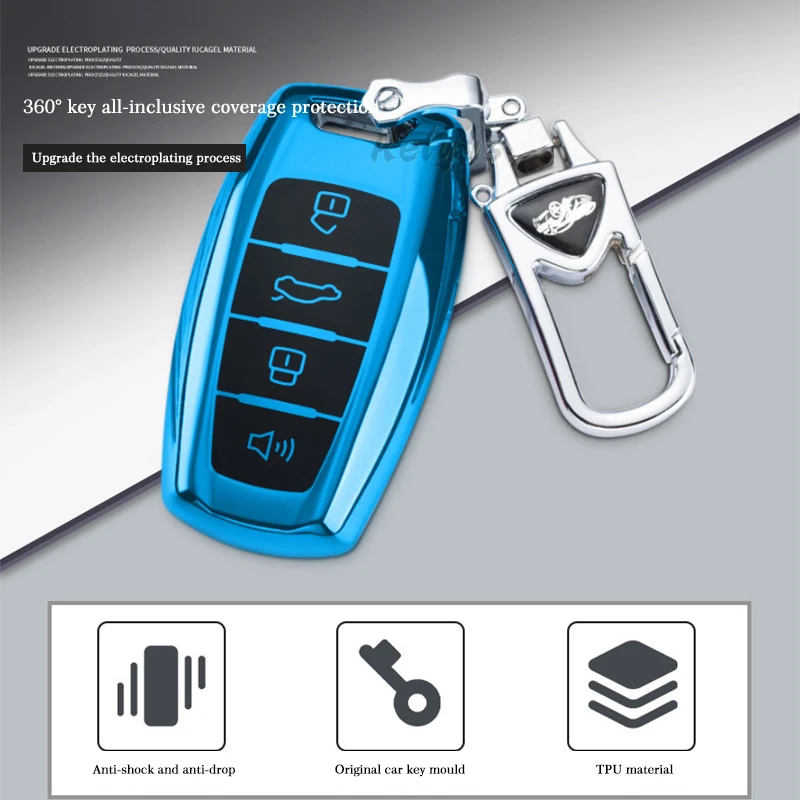 

Мягкий ТПУ чехол для автомобильного ключа с дистанционным управлением чехол для Great Wall Poer Pao GWM Ute Cannon Haval/Hover H6 H7 H4 H9 F5 F7 H2S чехол для ключа