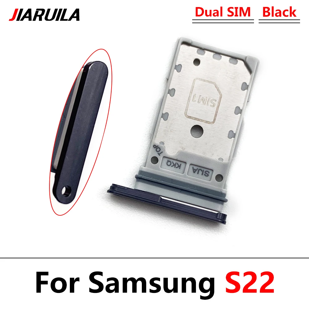 Держатель для двух Sim-карт Samsung S22 Plus/S22 лоток SIM-карт ультра держатель гнезда
