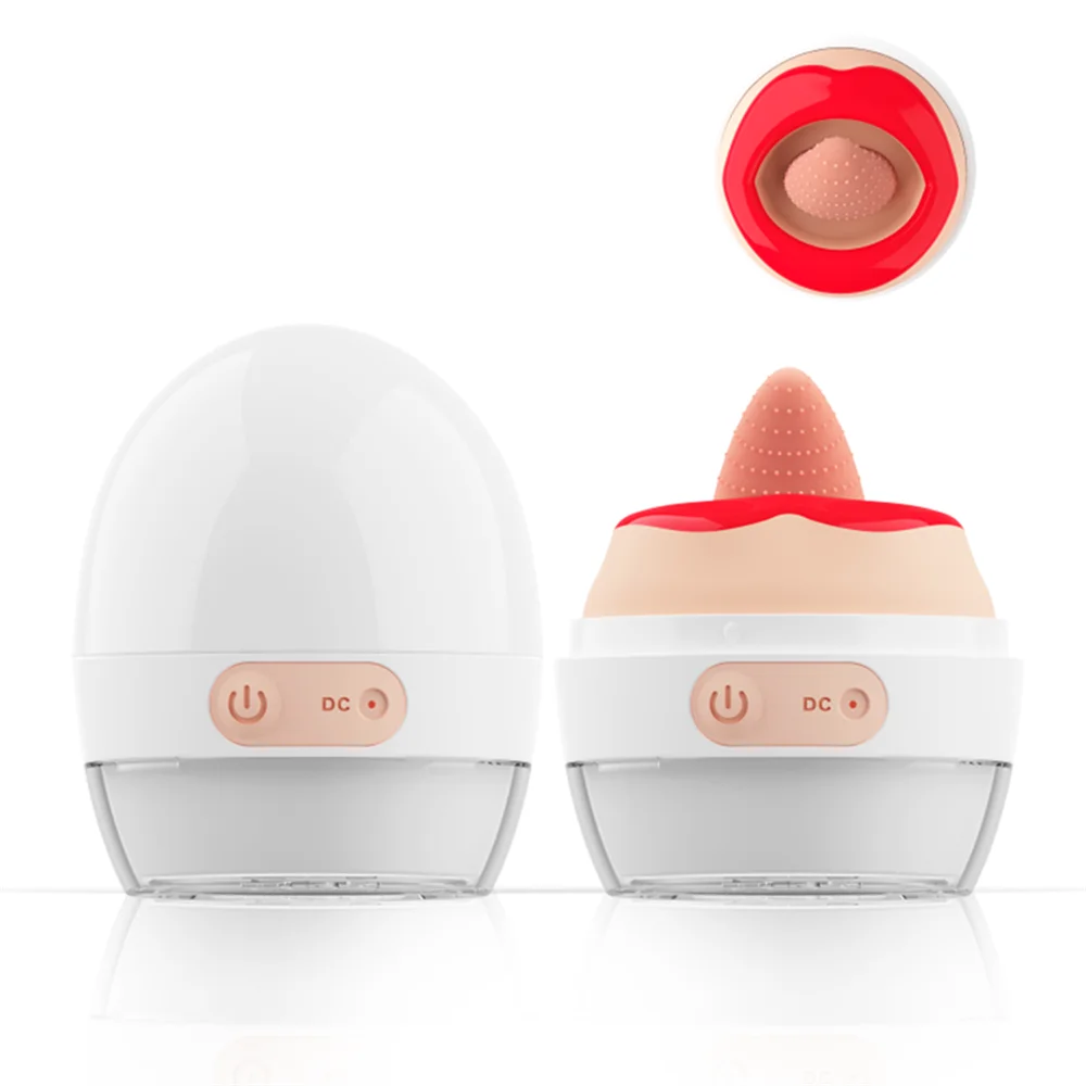 Эротические игрушки стимулятор клитора вибратор для лизания языка реалистичный