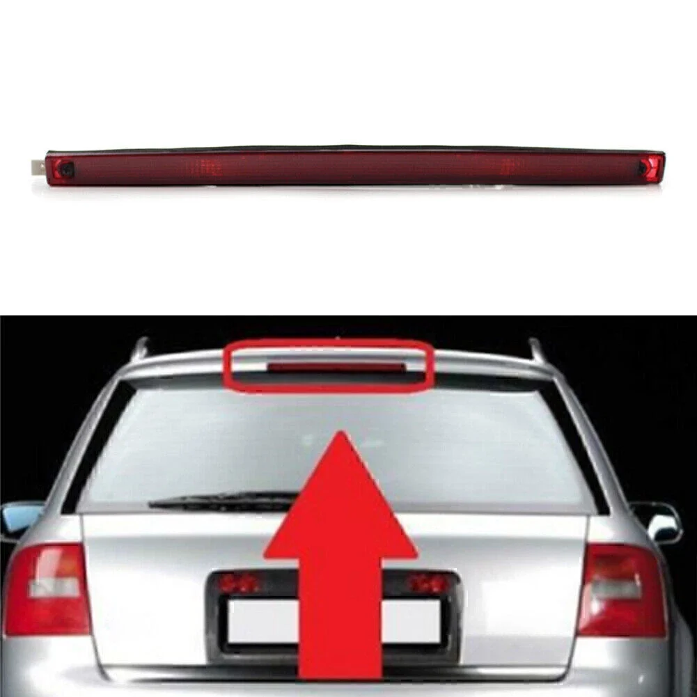 Фото Для Audi A6 Avant 1998-2005 4B9945097A: Светодиодный дополнительный стоп-сигнал, верхний стоп-фонарь, задний фонарь, сигнальная лампа №1