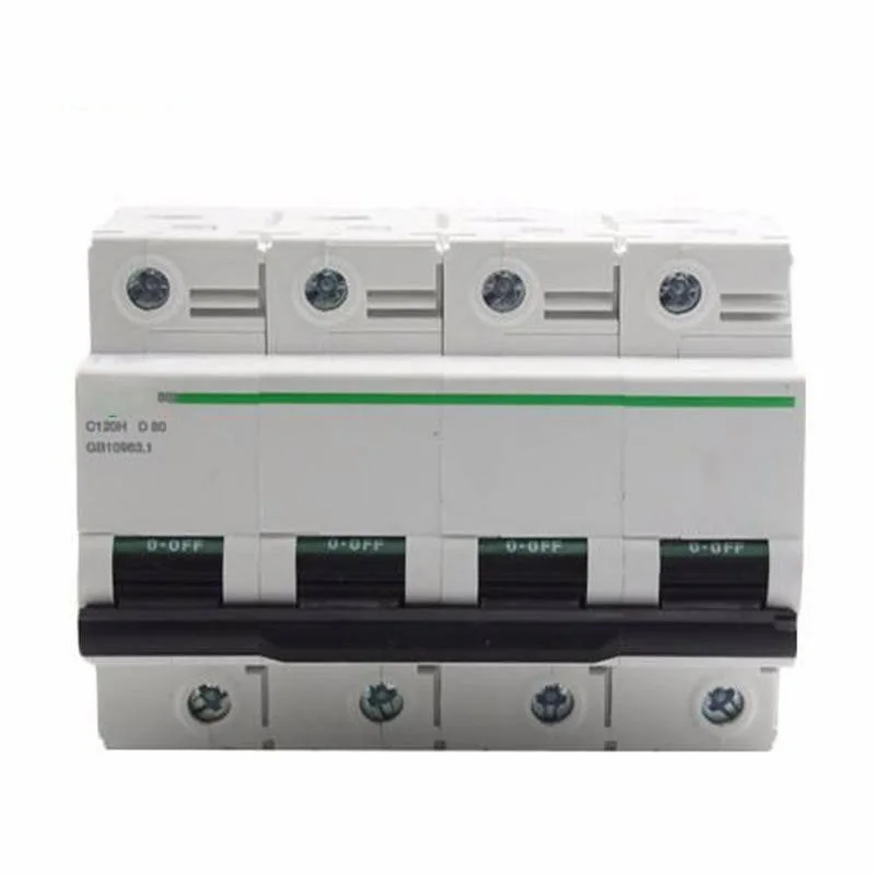 Хорошее качество и дешевый прочный 1P/2P/3P/4P 50-440V 125A 10KA мини-выключатель воздуха AC