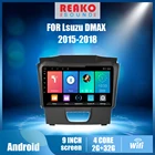 Автомобильный радиоприемник 2 Din Android 4G Carplay 9 ''для Isuzu DMAX 2015-2018 сенсорный экран WIFI GPS навигация мультимедийный плеер с рамкой