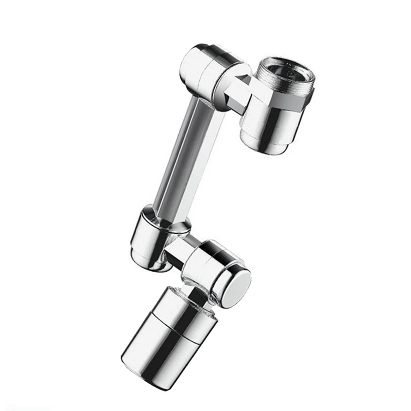 

Universal 1440° Rotation Extender Plastic Splash Filter Kitchen Washbasin Faucets Bubbler Robotic Arm