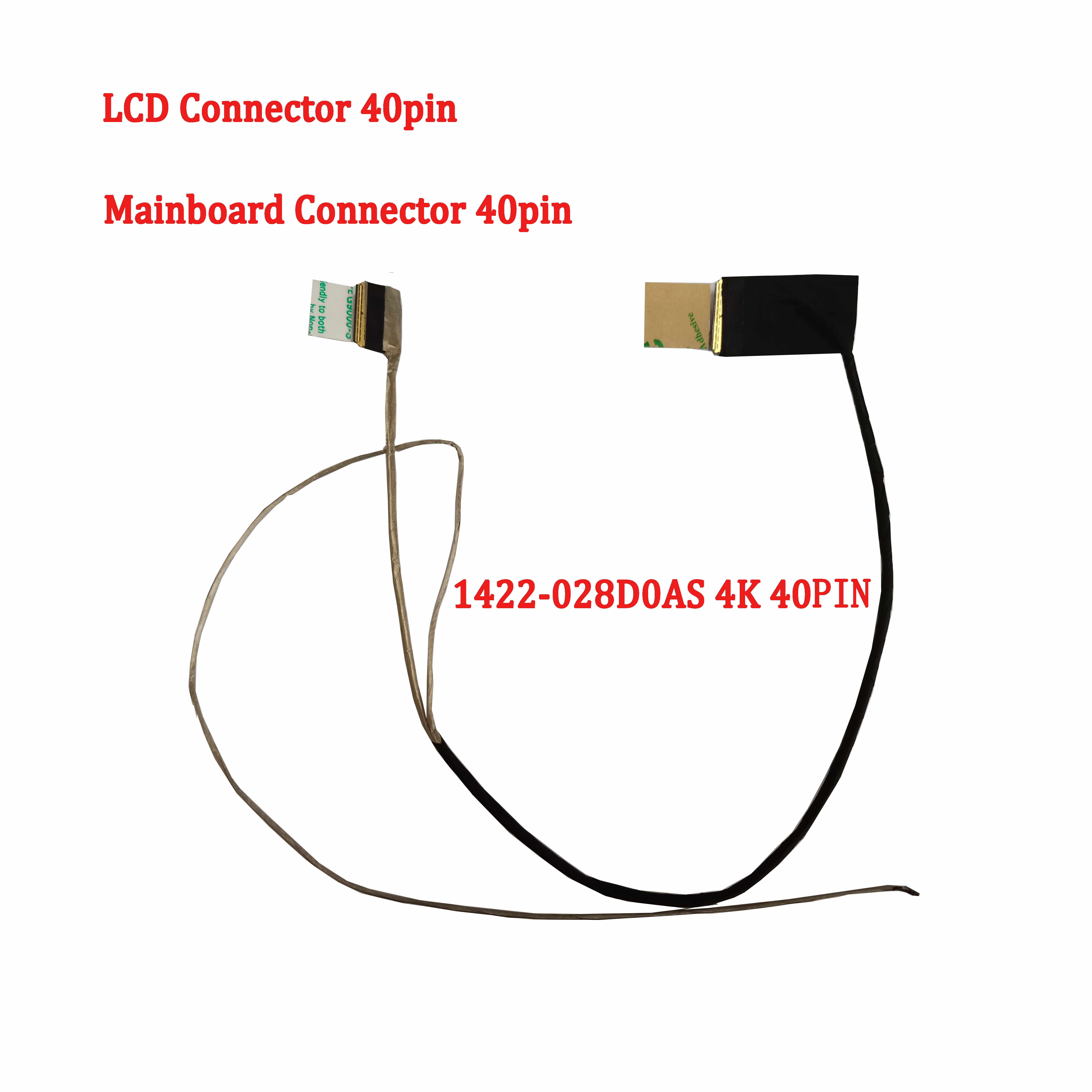 Новый оригинальный ЖК-кабель для ноутбука ASUS GL552VW GL552JX ZX50J ZX50JX ZX50VW ZX50VX 1422-028d0AS 4K 40PIN Новый оригинальный ЖК-кабель для ноутбука ASUS GL552VW GL552JX ZX50J ZX50JX ZX50VW ZX50VX 1422-028d0AS 4K 40PIN