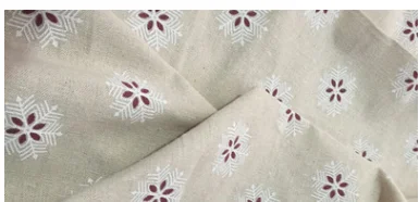 Семицветная льняная Маргаритка товары для домашнего текстиля фоновая ткань с