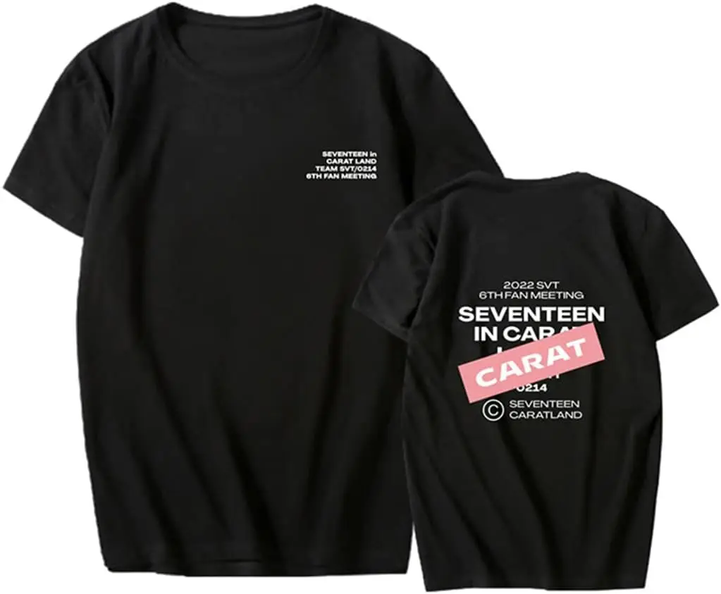 Xkpopfans KpopShirt Woozi Mingyu Vernon in Carat Land T-Shirt Top