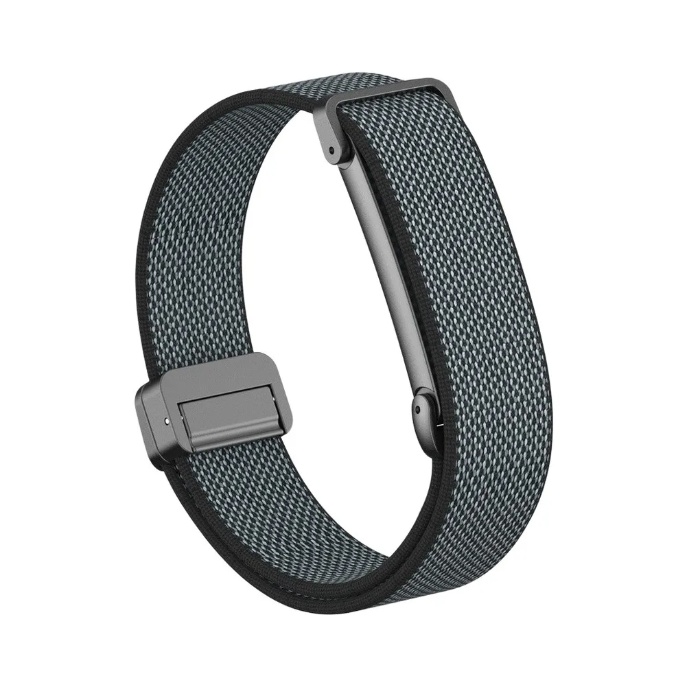 Фото Нейлоновый ремешок для Fitbit Air с магнитной застежкой, стильный дышащий ремешок с металлическим защитным корпусом, аксессуар для умных часов №3