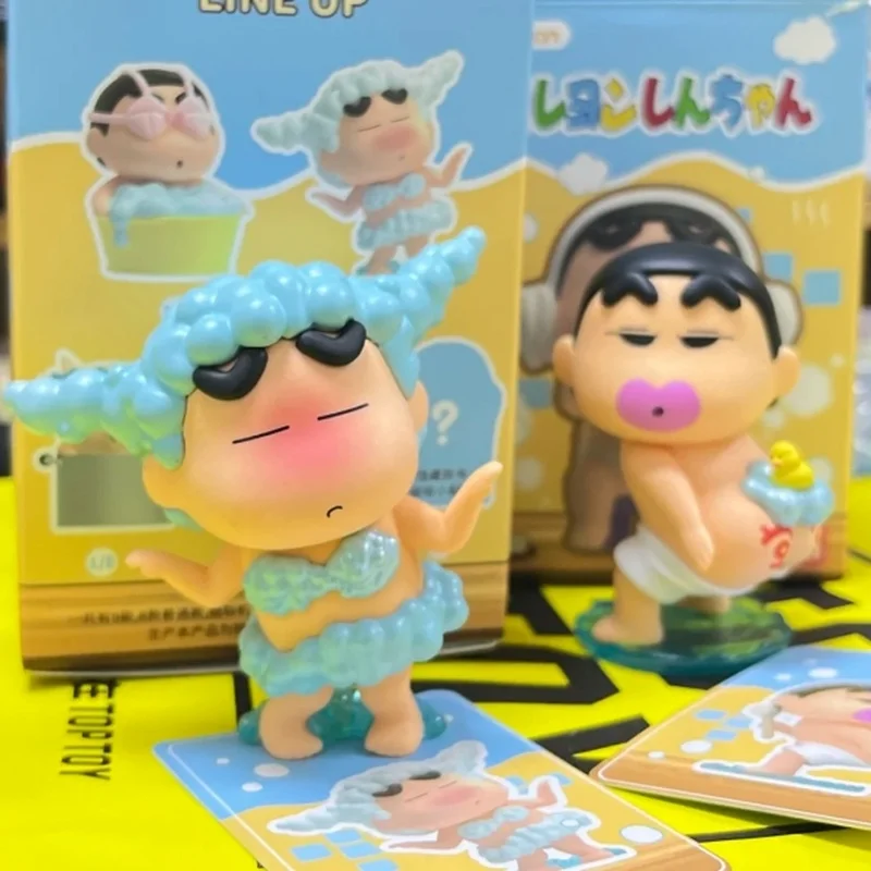 Фото Новая оригинальная серия динамичных кистей JianDong Creative Crayon Shin-chan: милые игрушки-сюрпризы для офиса и дома, подарки №1
