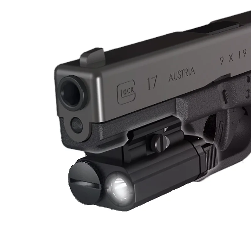 Тактический фонарик NITECORE NPL20, блестящее оружие, 10000 люмен, для стрельбы, занятий спортом, Пикатинни 20 мм