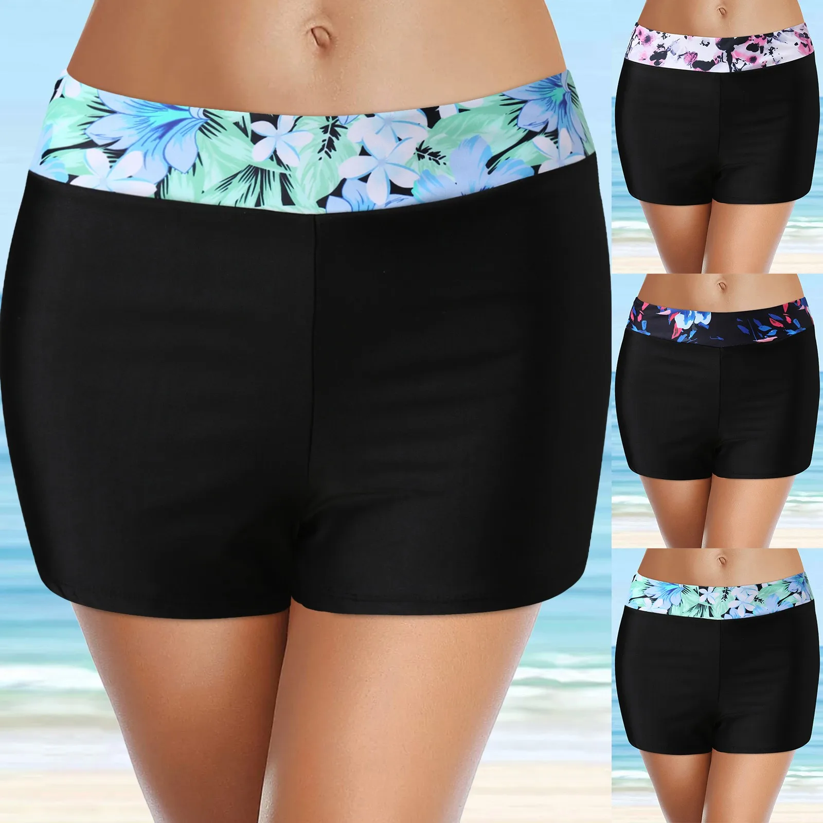 

Swim Pants for Boys 10-12 Womens Swim Pants Long Women Buttom Running High Waist Bikini Bottoms Swim Briefs Beach Shorts Swim