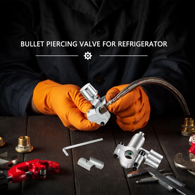 BPV-31 комплекты прокалывающих клапанов регулируемые для кондиционеров HVAC 1/4 дюйма