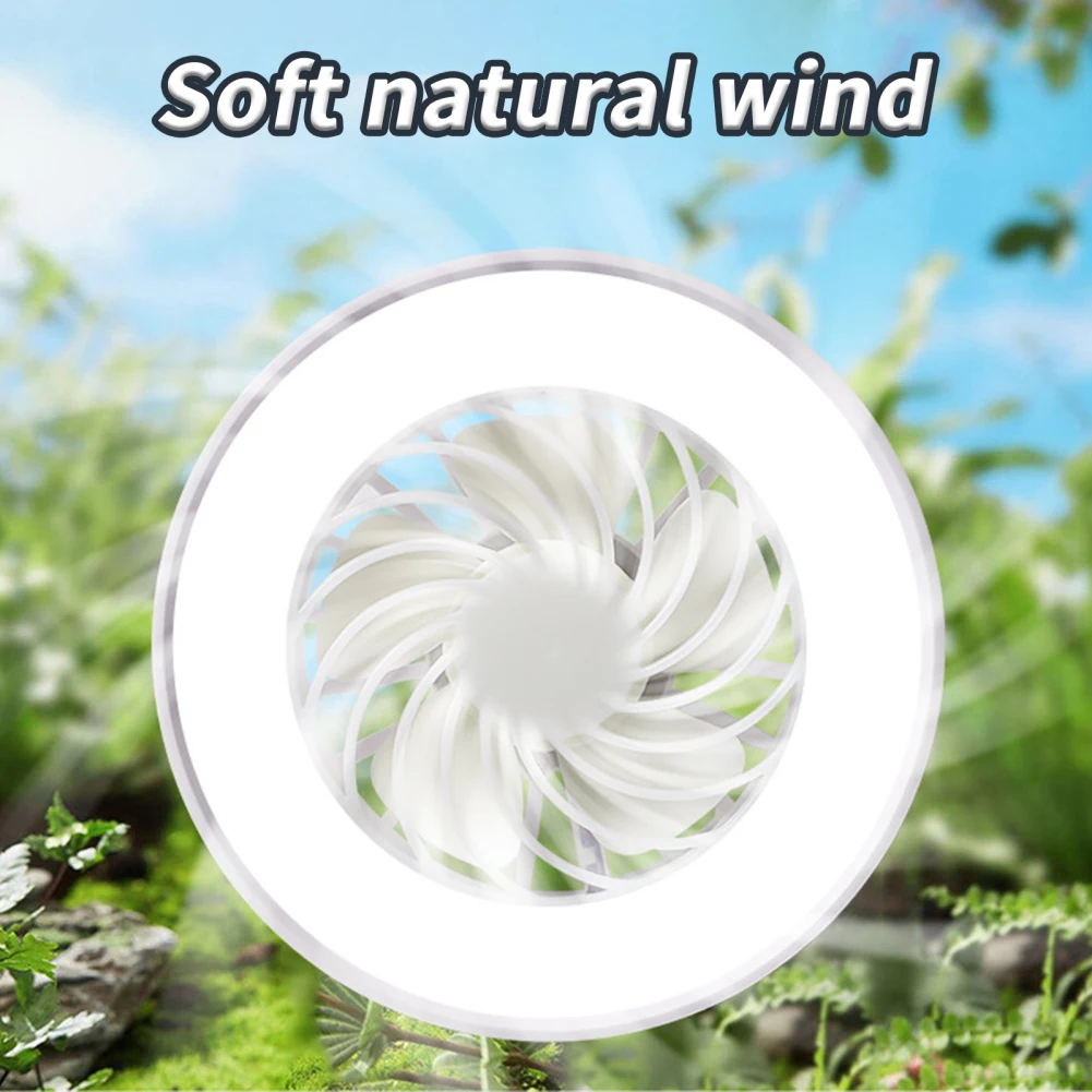 Потолочный вентилятор E27 E26 лампа с винтовым цоколем маленький подсветкой тихий