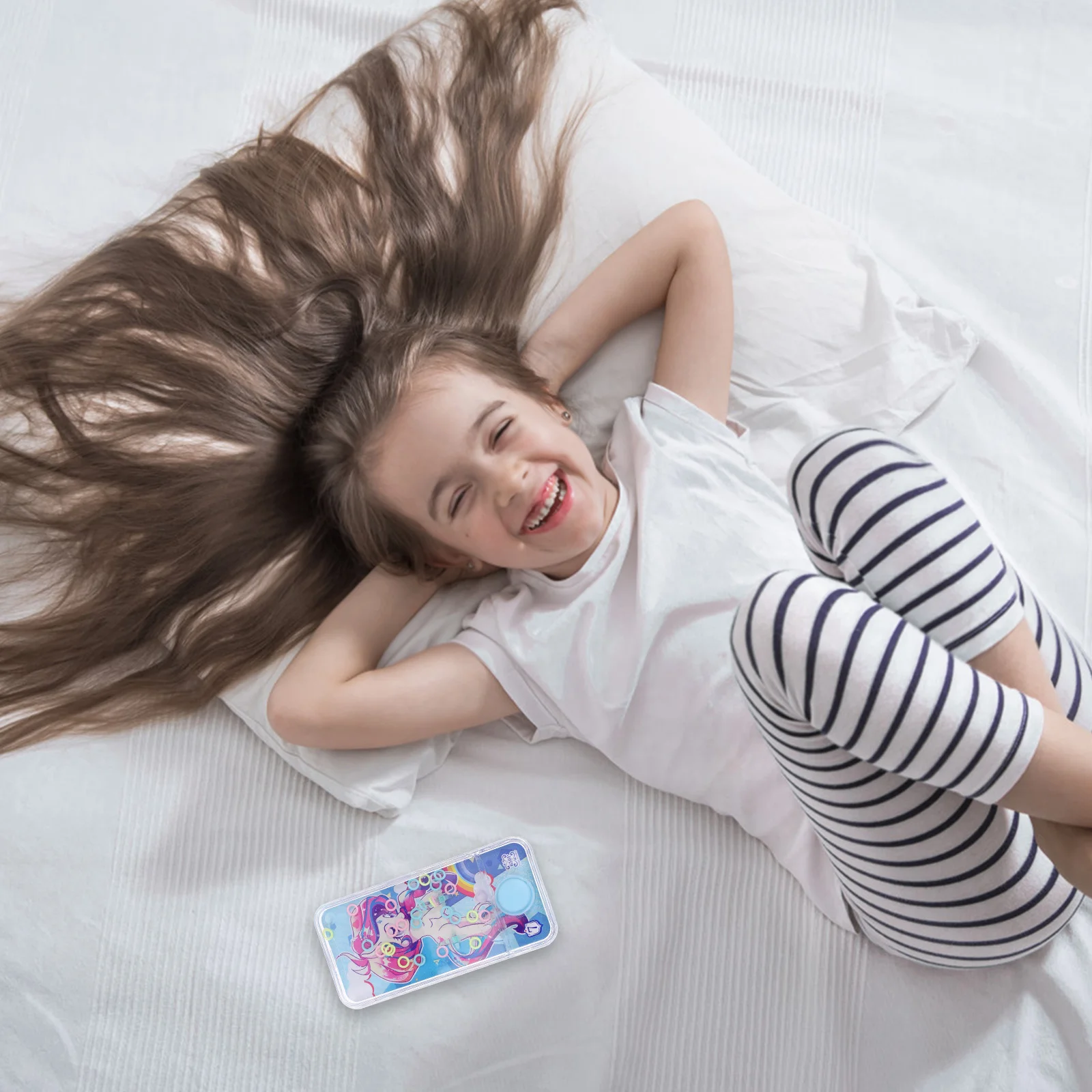 

4 Pcs Water Ring Toy Kids Rings Water Ring Game Ferrule Toss Ring Game Toy Plastic Basketball Water Arcade Game Child