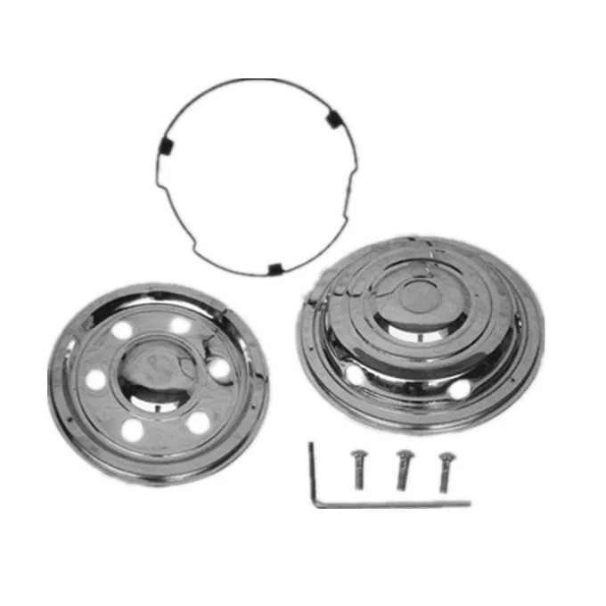 

Marketable 17.5 inch steel wheel hubcap stainless bus cover whole set with FOB price