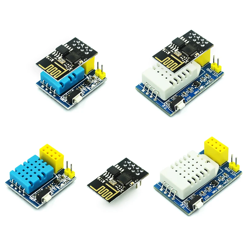 Релейный модуль ESP8266 5 В Wi-Fi DS18B20 DHT11 RGB-контроллер для умного дома дистанционное