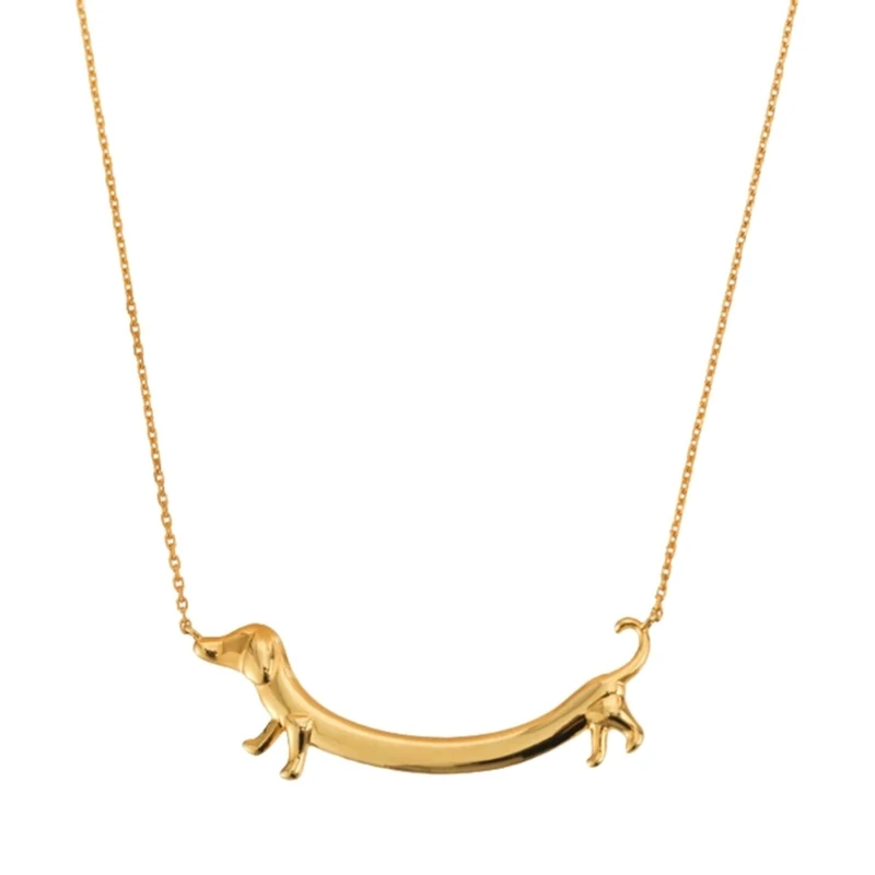 Кулон в виде таксы