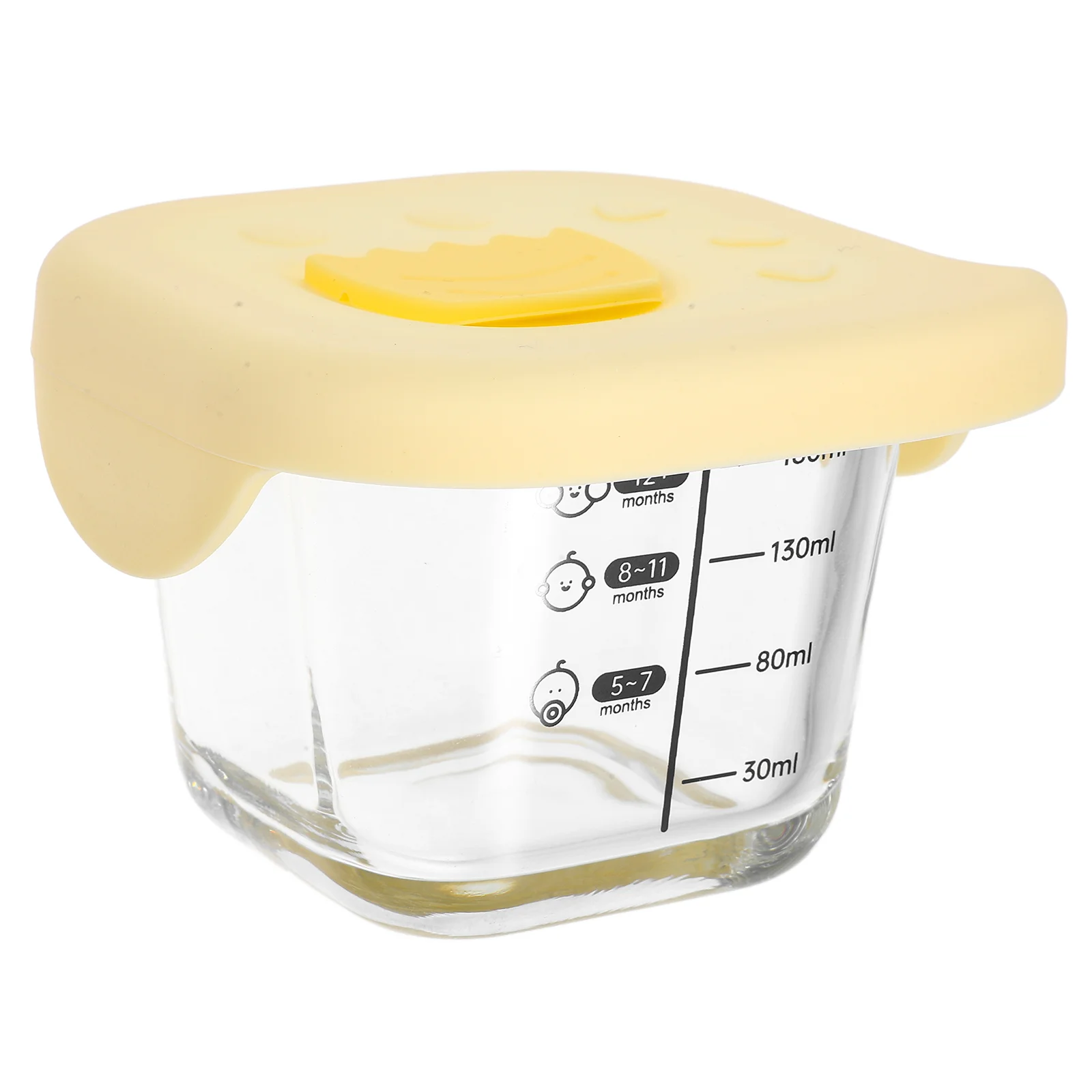 Стеклянная миска для еды Детские контейнеры с крышками Банки Дополнительное