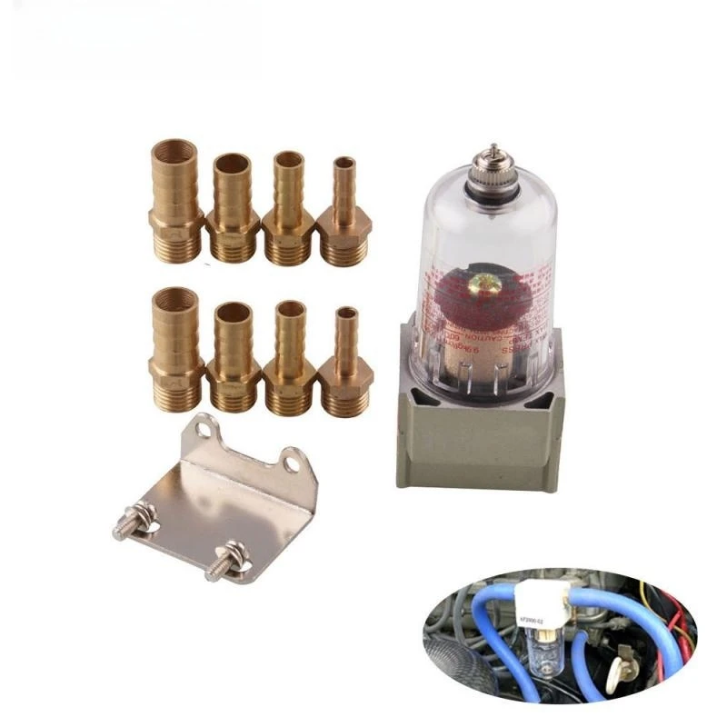 

Air Compressor Filter AF201 Dryer Oil Collector Water Moisture Separator Air Source Treatment Pneumatic Pump Filter SMC