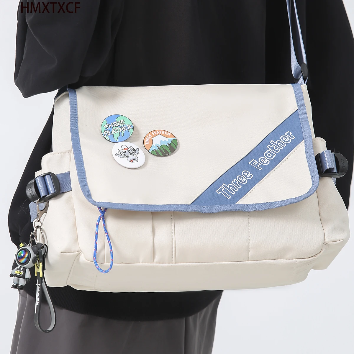 

Women's Bag Cute Brief Korean Style Female Backpack College Large Capacity Versatile Shoulder Student School Postman Bags