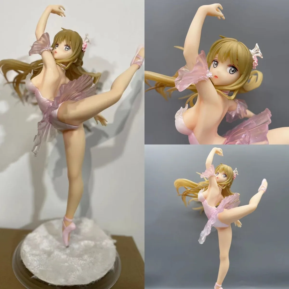 

Animation beautiful girl series White Swan Ballet scene statue doll decoration boxed handmade model gift toy decoration
