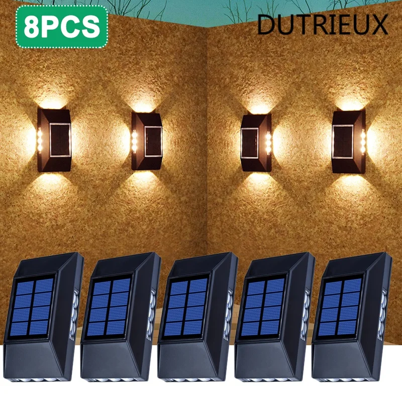 New Outdoor LED Light Solar Waterproof Decorative Light for Terrace Fence, Courtyard and Balcony