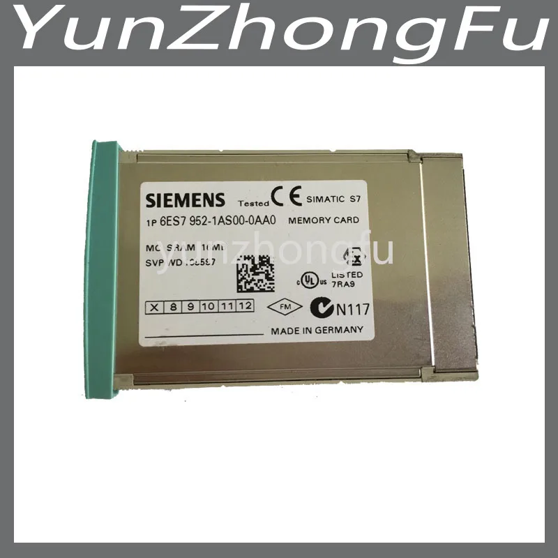 

Карта памяти 6ES7952-1AS00-0AA0 S7-400 RAM 16mbyte, новая Оригинальная карта памяти 6ES7 952-0AF/1AH // AK/AL/AM/AP/AS/AY/KF00-0AA0 6ES7952