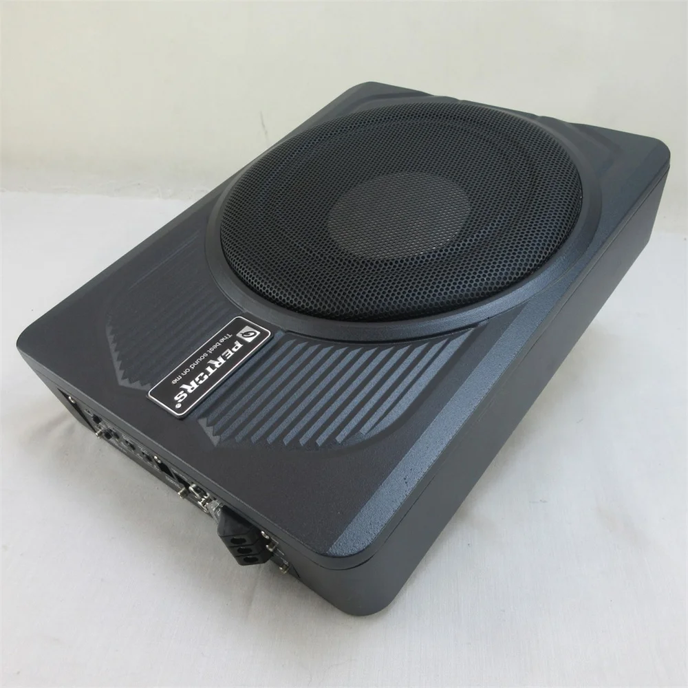 

Car-mounted Ultra-thin Gun Active Seat Bottom Gun Aluminum Shell Small Steel Gun 12V10 Inch Ultra-thin Woofer