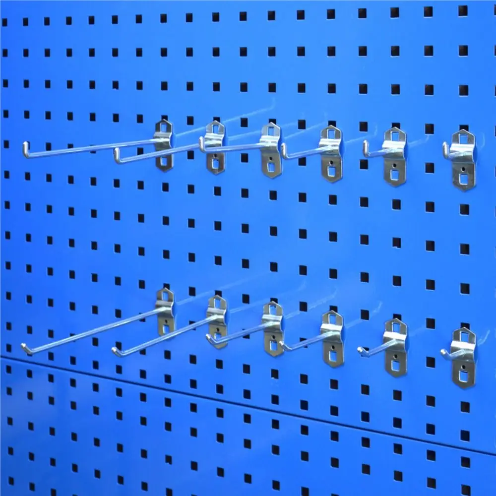 1 шт. стеллаж для хранения крючок доски с отверстиями металлический инструмент