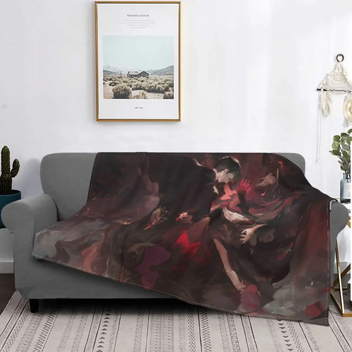 

Lord of the Mysteries Blanket Fleece Plush All Season Breathable Lightweight Ultra-Soft Cave Throw Blankets For bed Rug Piece