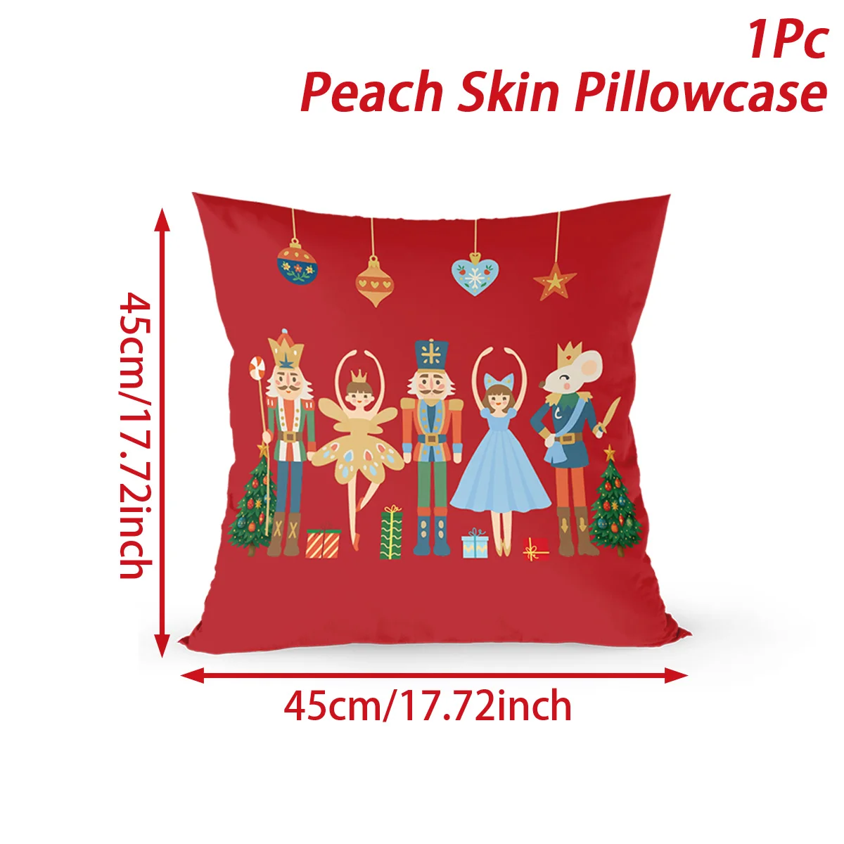 

Рождественский Щелкунчик, наволочка, веселые рождественские украшения для дома, 2025 Navidad Natal, Рождественский диван, украшение, новогодние подарки 2026