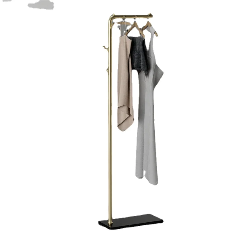 

Металлическая вешалка для одежды в современном минималистичном стиле, бытовая Скандинавская Вешалка из кованого железа для пальто, для спа...