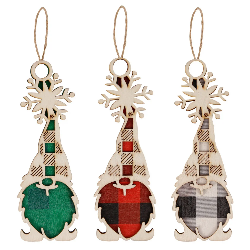 

3 шт., декоративные подвесные украшения для новогодней ёлки