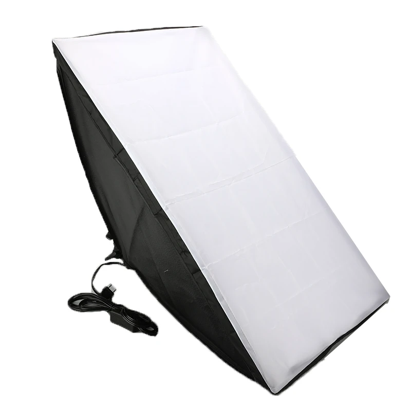 Photographic Video Four-capped Lamp Holder Lighting Photo Studio Soft Box Kit +50x70cm Softbox Photo Box Hot Sale