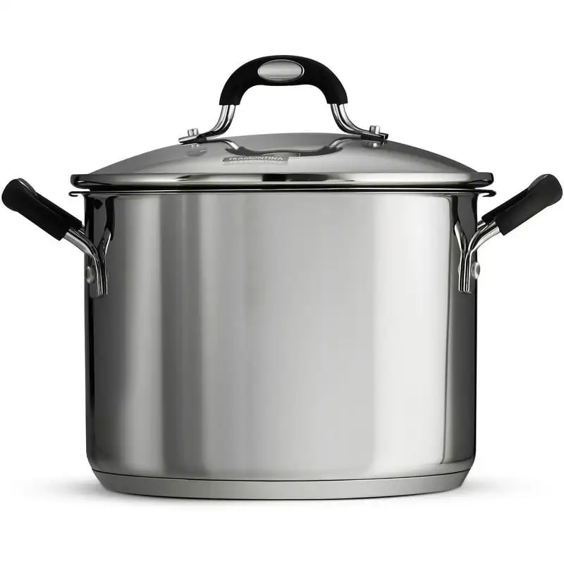

Stainless Steel 6 Quart Covered Stock Pot, 3 Count Smoke generator мангал Bbq grill cover Charcoal grill cover Funda para