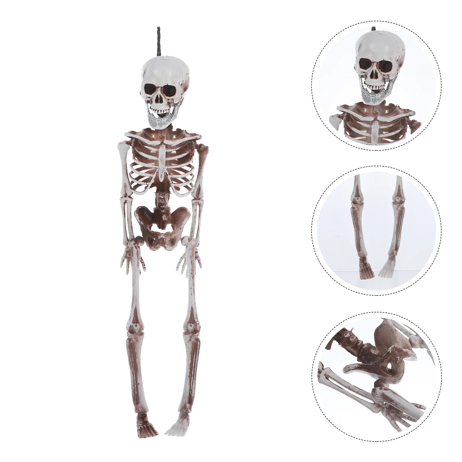 

Man Model Decor Halloween Decoration Prop Movable Human Mini Ornament Miniture