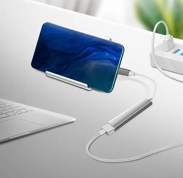 Usb-хаб Высокоскоростной 4-портовый USB 3 0 разветвитель типа c 5 Гбит/с для ПК