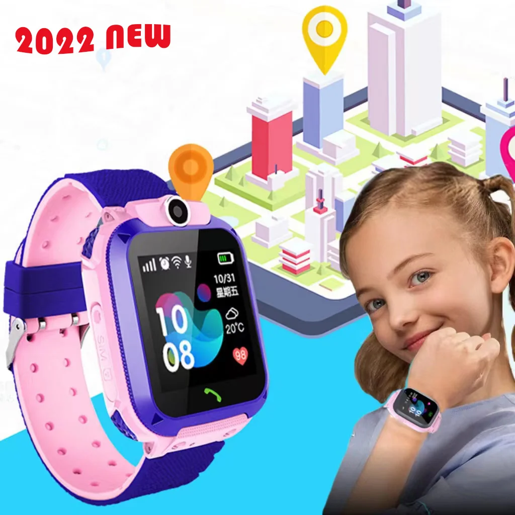

2023 New Q12 Kids Watch Call kids Smartwatch SOS Phone Watch Smart kids take photos with SIM card Waterproof IP67 smartwatch