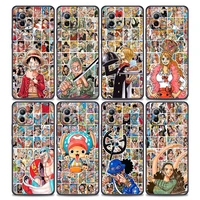 one piece luffy japan anime luxury phone case for xiaomi mi 11i 11 11x 11t poco x3 nfc m3 pro f3 gt m4 soft silicone