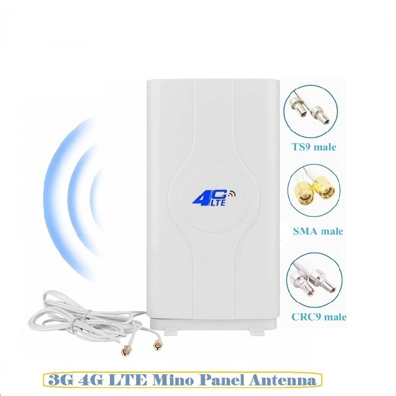 

Антенна с высоким коэффициентом усиления 4G LTE, Двухдиапазонная сетевая антенна Mimo для маршрутизатора Wi-Fi/мобильного широкополосного/точечн...