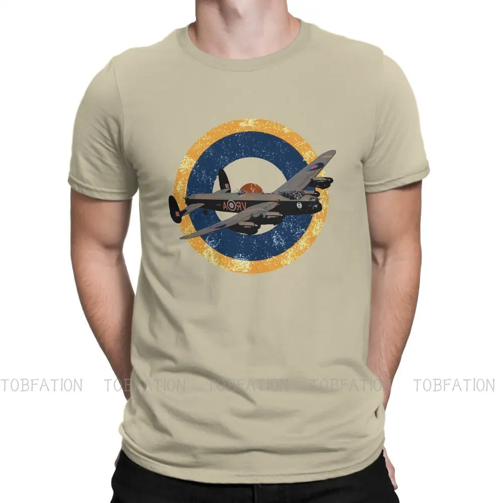 

Airplane Lover RAF BRITISH AVRO LANCASTER WW2 BOMBER PLANE TShirt Men Alternative Large Punk Crewneck Cotton T Shirt 2020