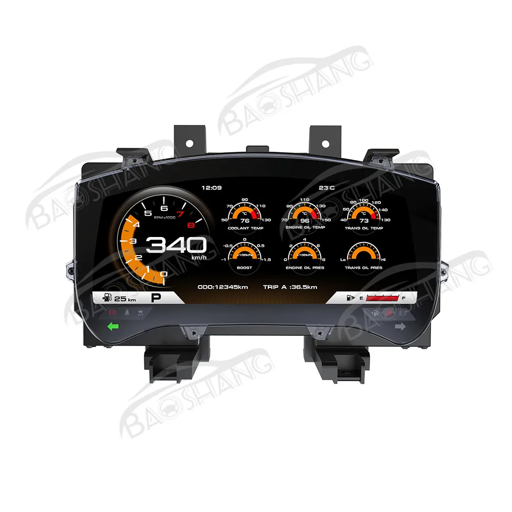 12,3-дюймовый цифровой кластер для GTR 2008-2015 GPS Navi, полный ЖК-дисплей, приборная панель автомобиля, измеритель скорости, ЖК-плеер (art.: 3920d47cfd7bd) - 3920d47cfd7bd