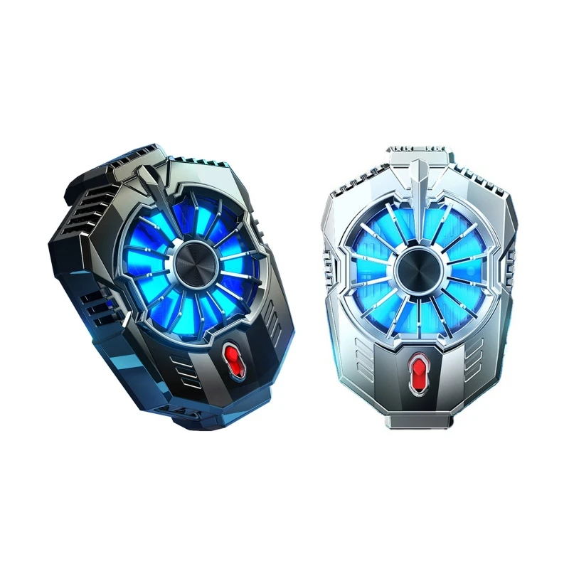 

Portable Cellphone Cooler Mobile Game Portable Cooler USB Powered Smartphone Fan Cooling Radiator Game Joy stick Cooler