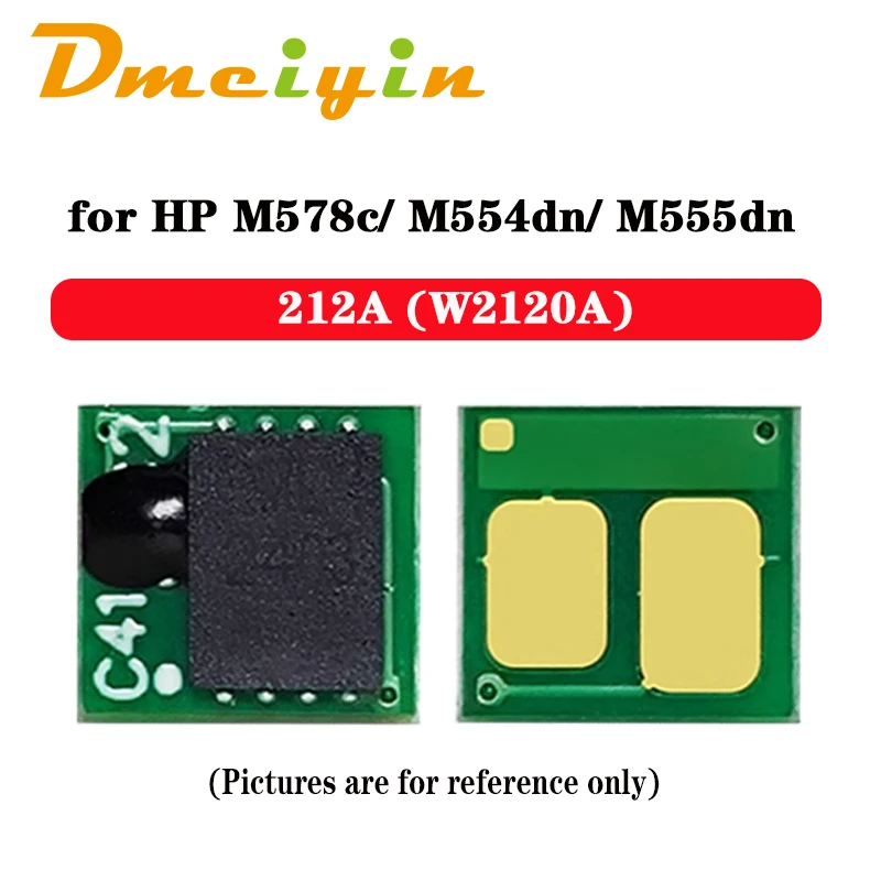 W2120A W2121A W2122A W2123A W2120X W2121X W2122X W2123X Тонер-чип для HP MFP M578c M554dn M555dn M555x M578dn