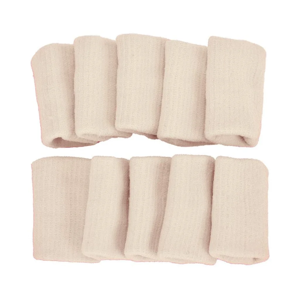 

10Pcs Nylon Knuckles Sleeve Thumb Protection Sheath for Sports Breathable Braces, Sapphire